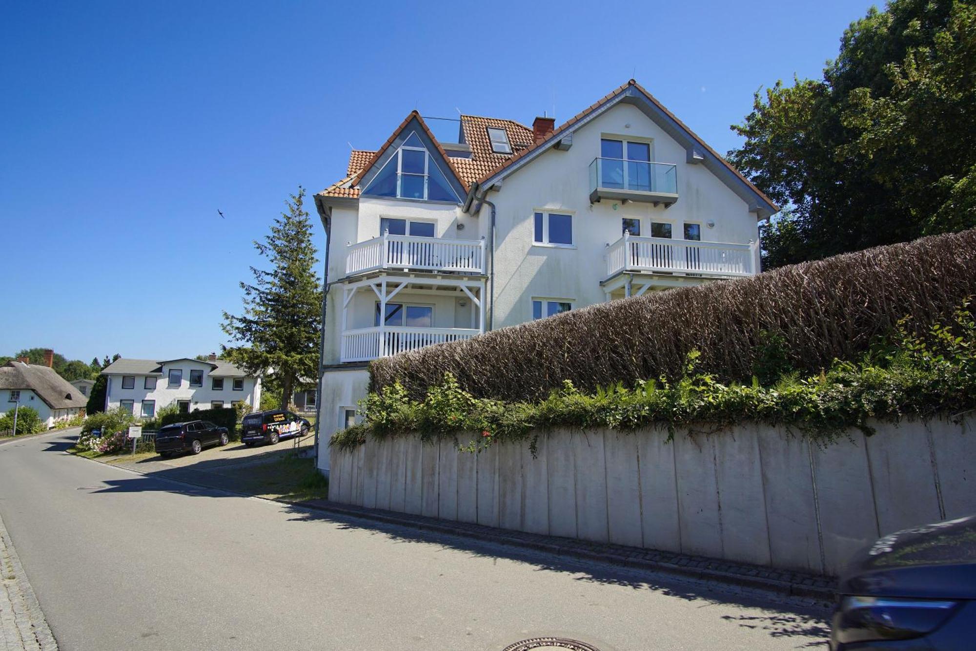 Die Ferienwohnung Ostseepanorama In Der Villa Joksch Lohme Buitenkant foto