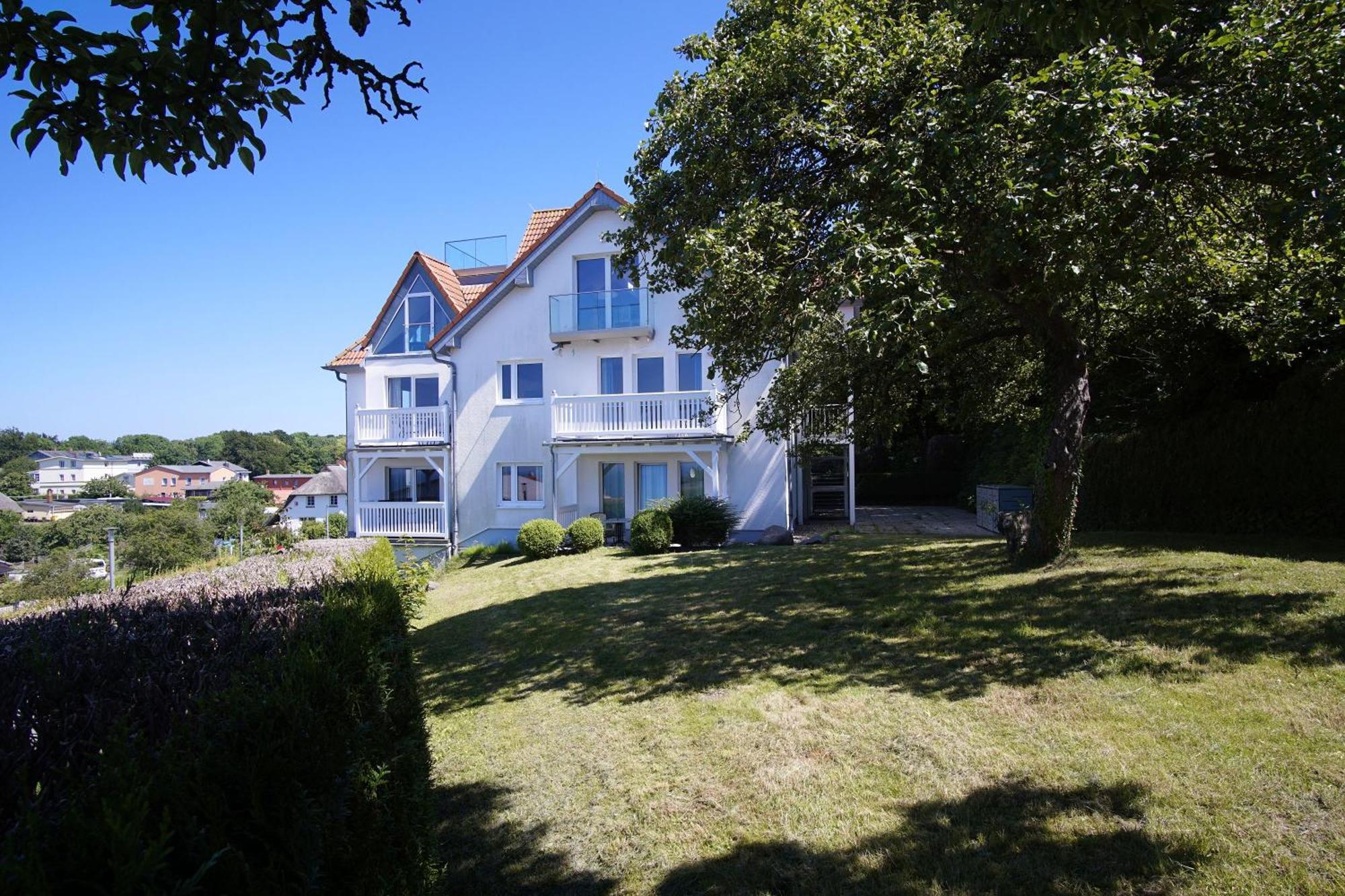 Die Ferienwohnung Ostseepanorama In Der Villa Joksch Lohme Buitenkant foto