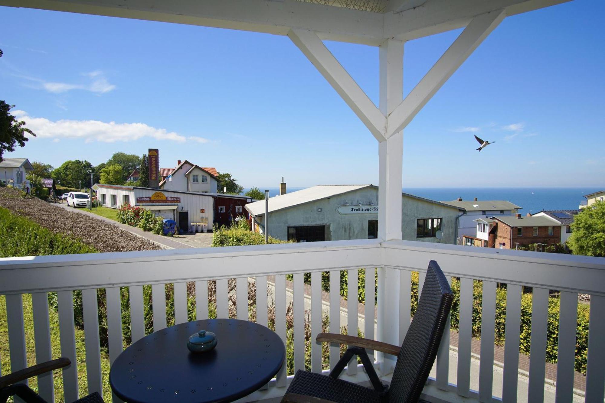 Die Ferienwohnung Ostseepanorama In Der Villa Joksch Lohme Buitenkant foto